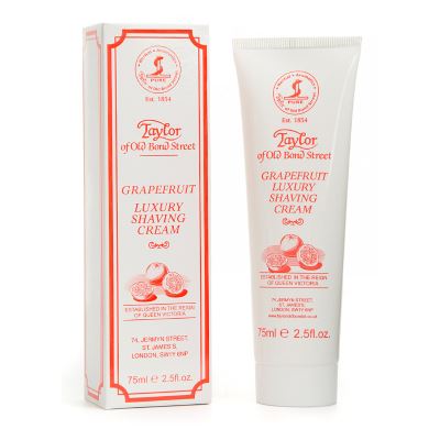 TAYLOR OF OLD BOND STREET Grapefruit Luxury Shaving Cream Tube 75 ml